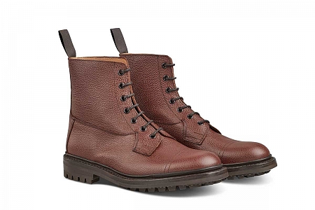 картинка Grassmere Country Boot Brown Zug Grain от магазина  Trickers 
